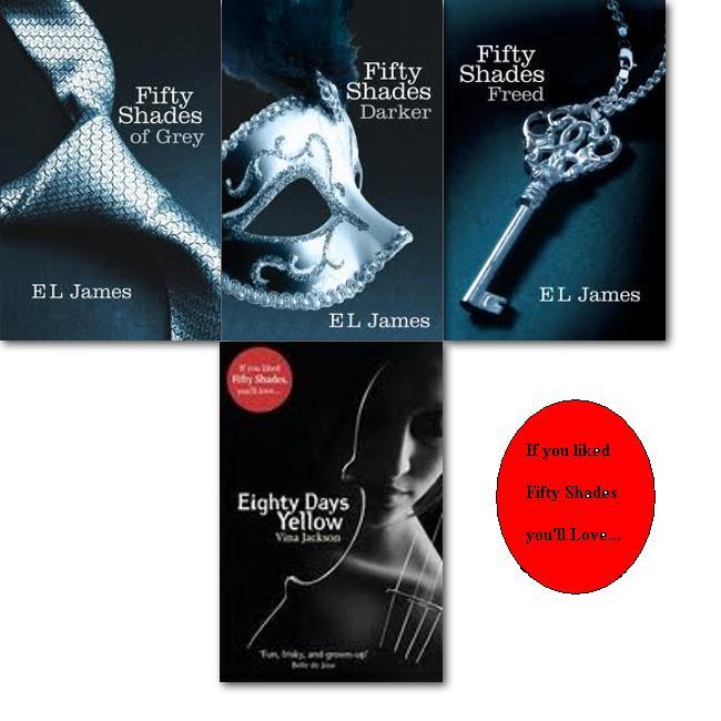 Foto Eighty Days Yellow, Fifty Shades (Freed, Darker & Grey) Romance Collec
