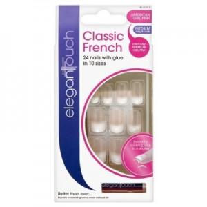 Foto Elegant touch classic french nails - american girl pink foto 729129