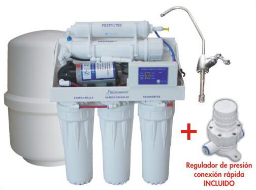 Foto Equipo de depuracion de agua por osmosis inversa domestica con bomba foto 461404