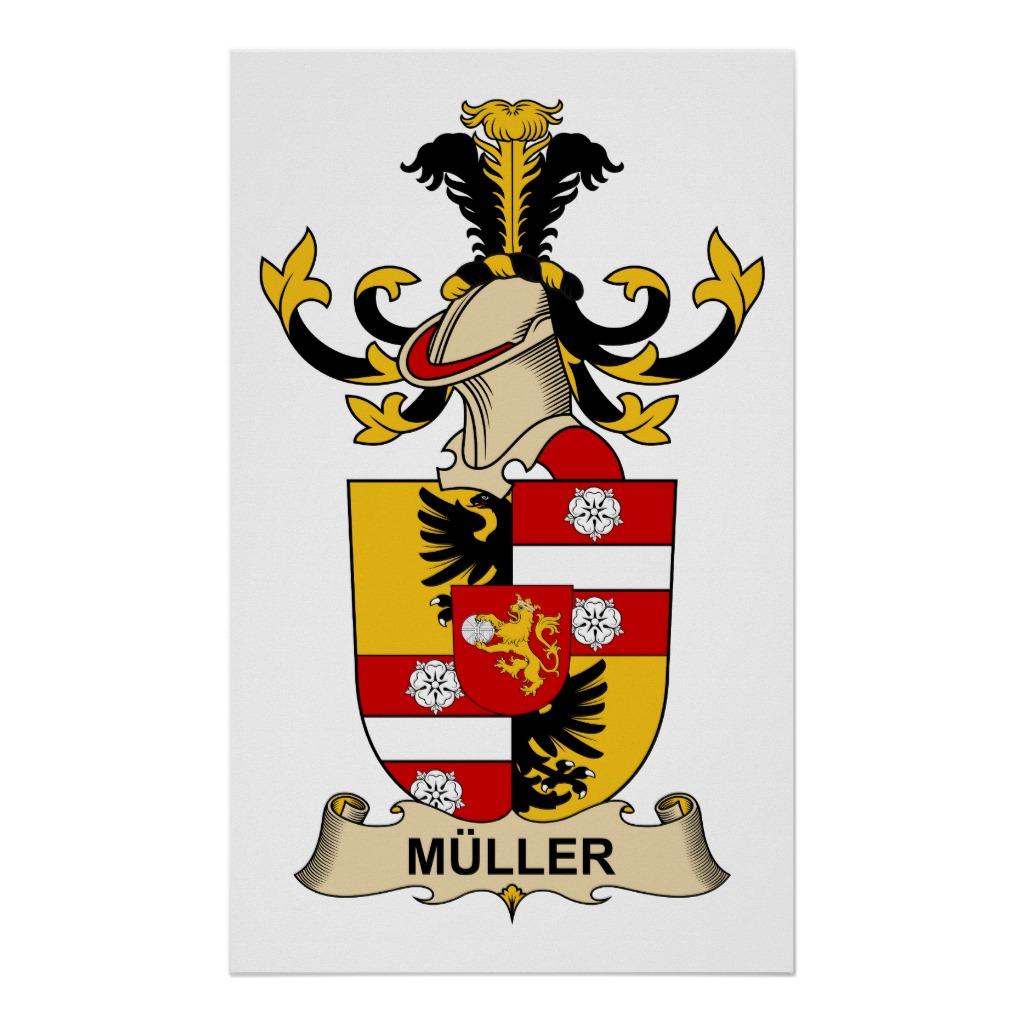 Foto Escudo de la familia de Müller Impresiones foto 748548