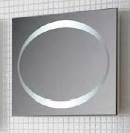 Foto Espejo de baño iluminado Berna oval de Salgar, 95x60 foto 494748