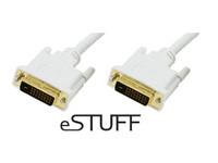 Foto eSTUFF ES2061 - dvi - dvi cable 1.8m - dvi-d, 24+1 dual link, gold ... foto 807901