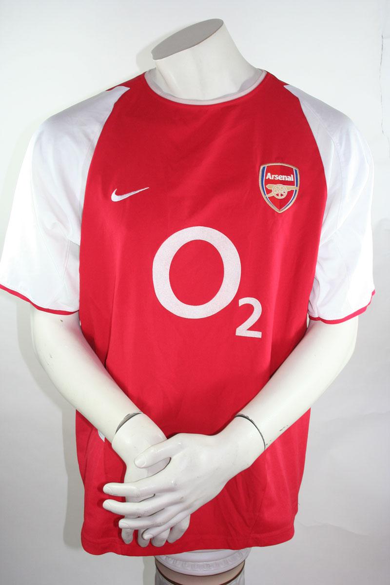 Foto FC Arsenal Camiseta 14 Thierry Henry 2002/03 o2 Nike L foto 323416