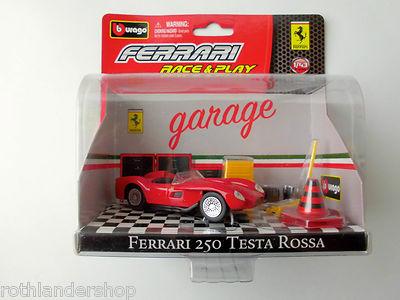 Foto Ferrari 250 Testa Rossa. Race & Play. Oficial. Burago 1:43 foto 622576