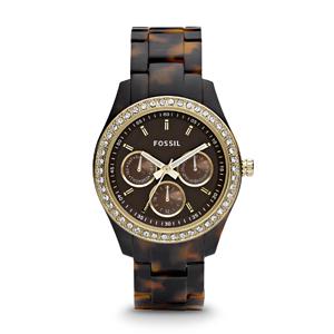 Foto FOSSIL STELLA MULTIFUNCTION RESIN WATCH - TORT WITH GOLD-TONE foto 433741