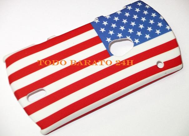 Foto Funda carcasa dura bandera USA Sony Xperia Neo y Neo V foto 308634