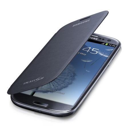 Foto Funda Original Samsung Galaxy S3 i9300 (EFC-1G6F). Azul foto 404555