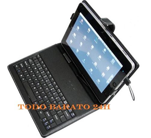Foto Funda piel con teclado Tablet 6 y 7 pulgadas foto 136940