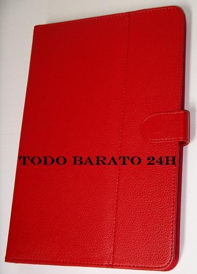 Foto Funda piel roja Tablet con soporte 6 y 7 pulgadas foto 249229