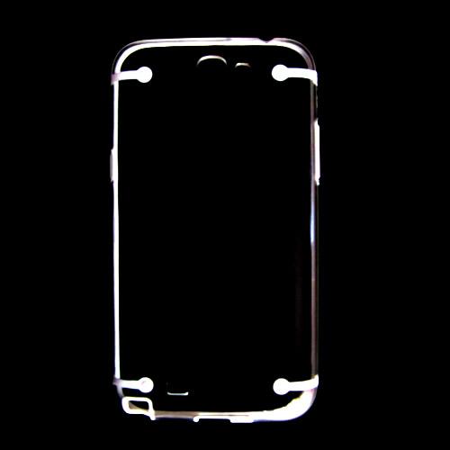 Foto Funda Samsung Galaxy Note 2 N7100 Ultra Thin Transparente - Blanca foto 410376