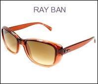 Foto Gafas de sol Ray Ban RB 4174 Acetato Marrón Transparente Ray Ban gafas de sol para mujer foto 376414