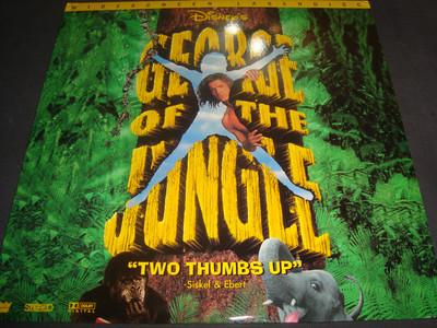 Foto George Of The Jungle Two Thumbs Up Laser Disc  Ld Nm-nm foto 88724