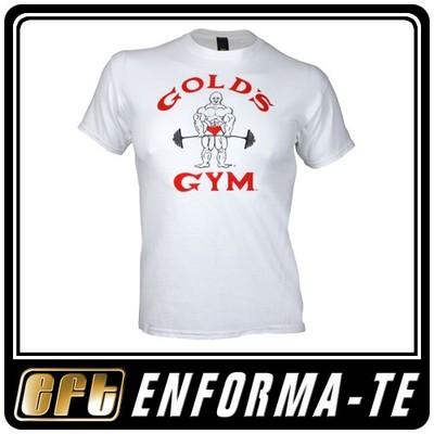 Foto Golds Gym Camiseta Manga Corta Blanca, S (classic Gold's Gym Old Joe Tee Tshirt) foto 513632