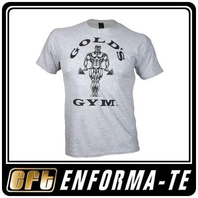 Foto Golds Gym Camiseta Manga Corta Gris, Talla S (classic Gold's Gym Logo Tshirt) foto 703218