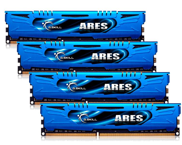 Foto G.Skill Ares DDR3 1866 PC3-14900 16GB 4x4GB CL9 foto 209440