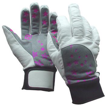 Foto Guantes Troyan TG T3 Glove Ladies White/Pink/Grey - white pink grey foto 284326