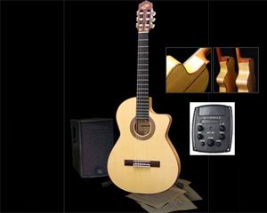 Foto Guitarra Clásica Electrificada Admira Duende ECT foto 179496