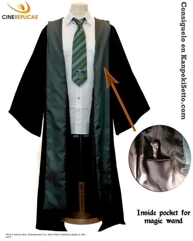 Foto Harry Potter Vestido De Mago Slytherin Talla S foto 856034
