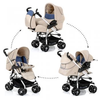Foto Hauck Condor All in One Travel System - Almond/Jeans foto 351671