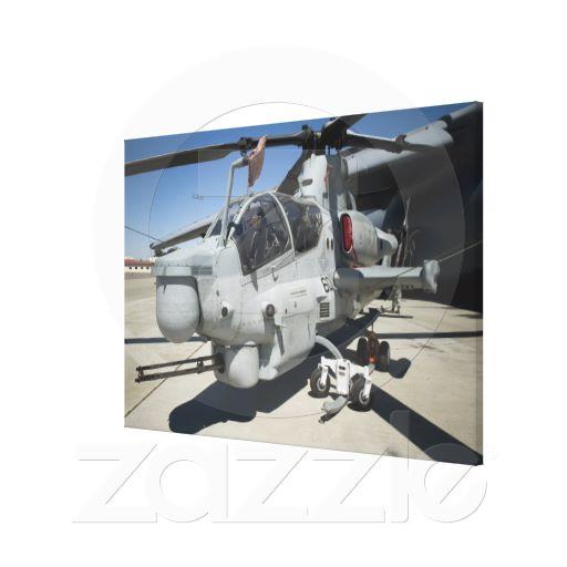 Foto Helicóptero de ataque estupendo de la cobra de AH- Lona Envuelta... foto 487145