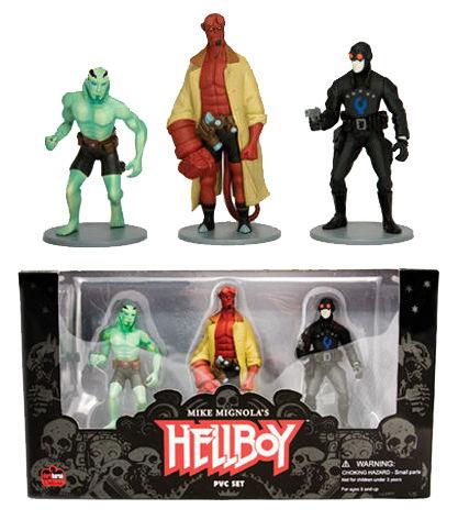 Foto Hellboy Pack De 3 Figuras Pvc 10 Cm foto 472996