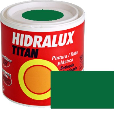 Foto hidralux pintura plástica 125 ml. nº 807 verde frontón foto 792025