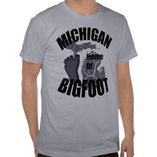 Foto Hogar de Michigan de la camiseta de Bigfoot foto 600234