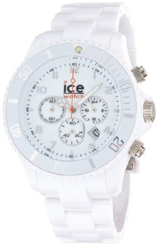 Foto Ice-Watch Chrono Collection CH.WE.B.P.09 - Reloj unisex de cuarzo, correa de plástico color blanco foto 3328