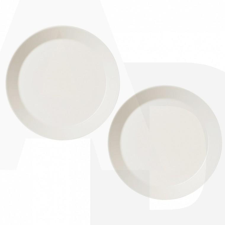 Foto iittala - Teema - Set de 2 platos - blanco / Ø26cm foto 153244