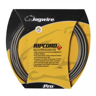 Foto JAGWIRE Kit RIPCORD Completo cable y funda para cambio Carbón Plata foto 798841