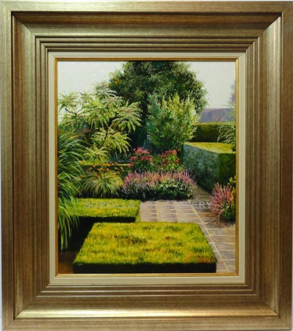 Foto Jardín | Pinturas de patios y jardines en óleo sobre lienzo foto 765955