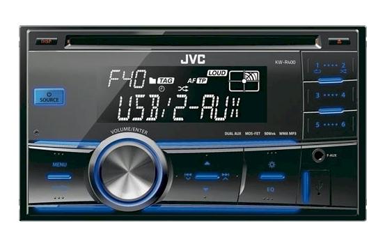 Foto JVC KW R400E, autoradio doble DIN, CD, MP3, USB, AUX foto 133823