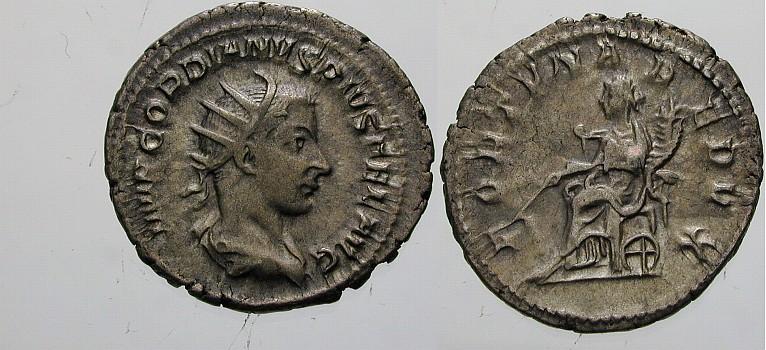 Foto Kaiserliche Prägungen Antoninian 243/244, Rom foto 172336