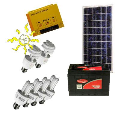 Foto Kit Solar Iluminación | Kit para vivienda aislada de la red eléctrica foto 210753