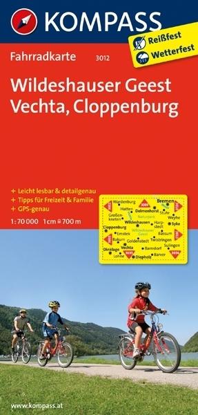Foto KOMPASS Marco Polo Bicycle Map Niedersachsen Wild Geest - Vechta foto 758308