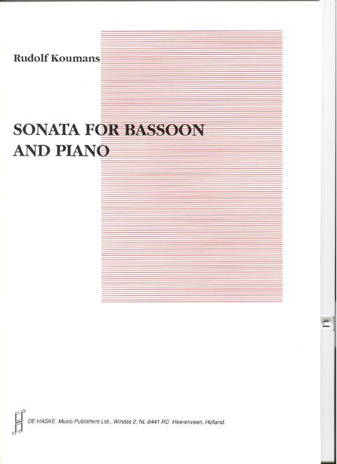 Foto koumans, rudolf: sonata for bassoon and piano. foto 781428
