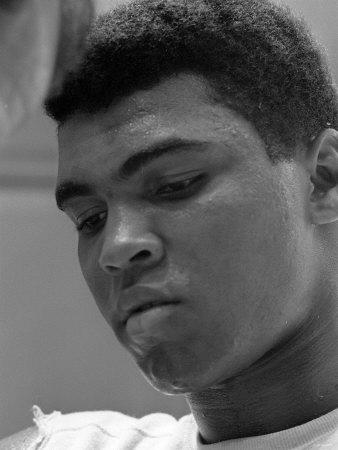 Foto Lámina fotográfica Cassius Clay Later to Become Muhammad Ali May 1966 in Training Cassius Clay V Henry Cooper, 61x46 in. foto 812449