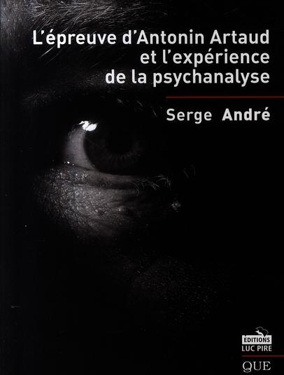 Foto L'épreuve d'Antonin Artaud et l'expérience de la psychanalyse foto 708127