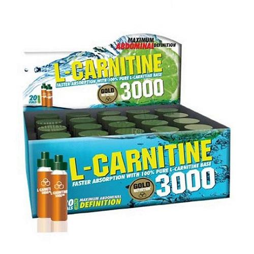Foto L-Carnitine 3000 - 20 viales - GOLD NUTRITION foto 183990