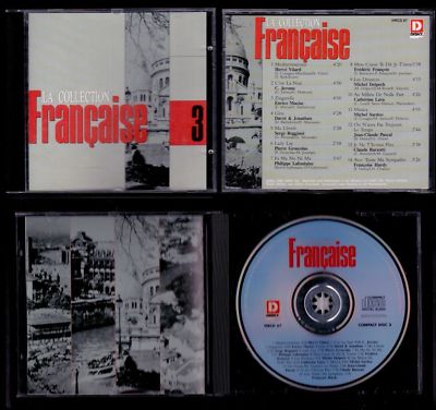 Foto La Collection Francaise  3 - Cd Disky 1990 - 14 Tracks foto 890697