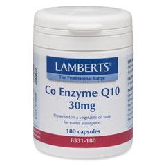 Foto Lamberts co-enzima q10 30mg 60 cápsulas lamberts foto 202337