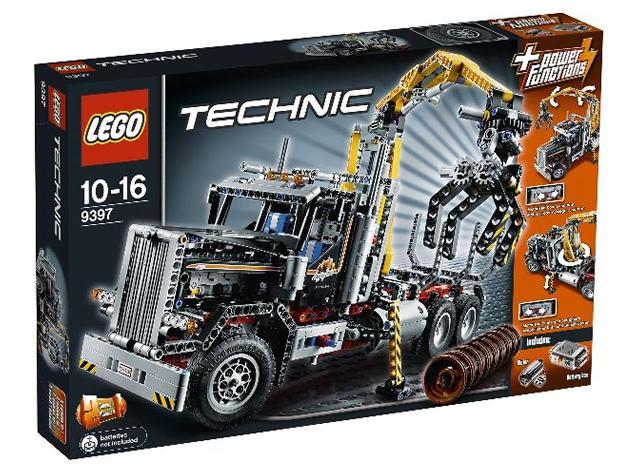 Foto LEGO 9397 Camión cargador de troncos foto 670450
