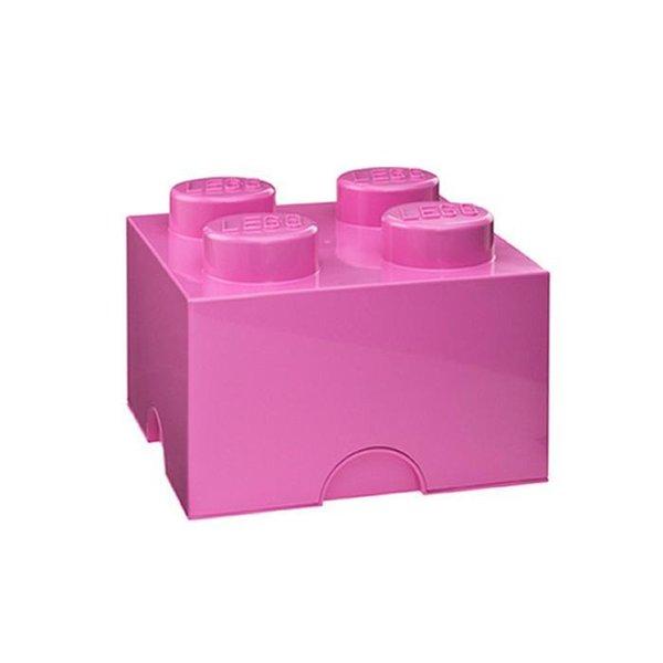 Foto Lego caja almacenaje rosa 4 brick foto 752041