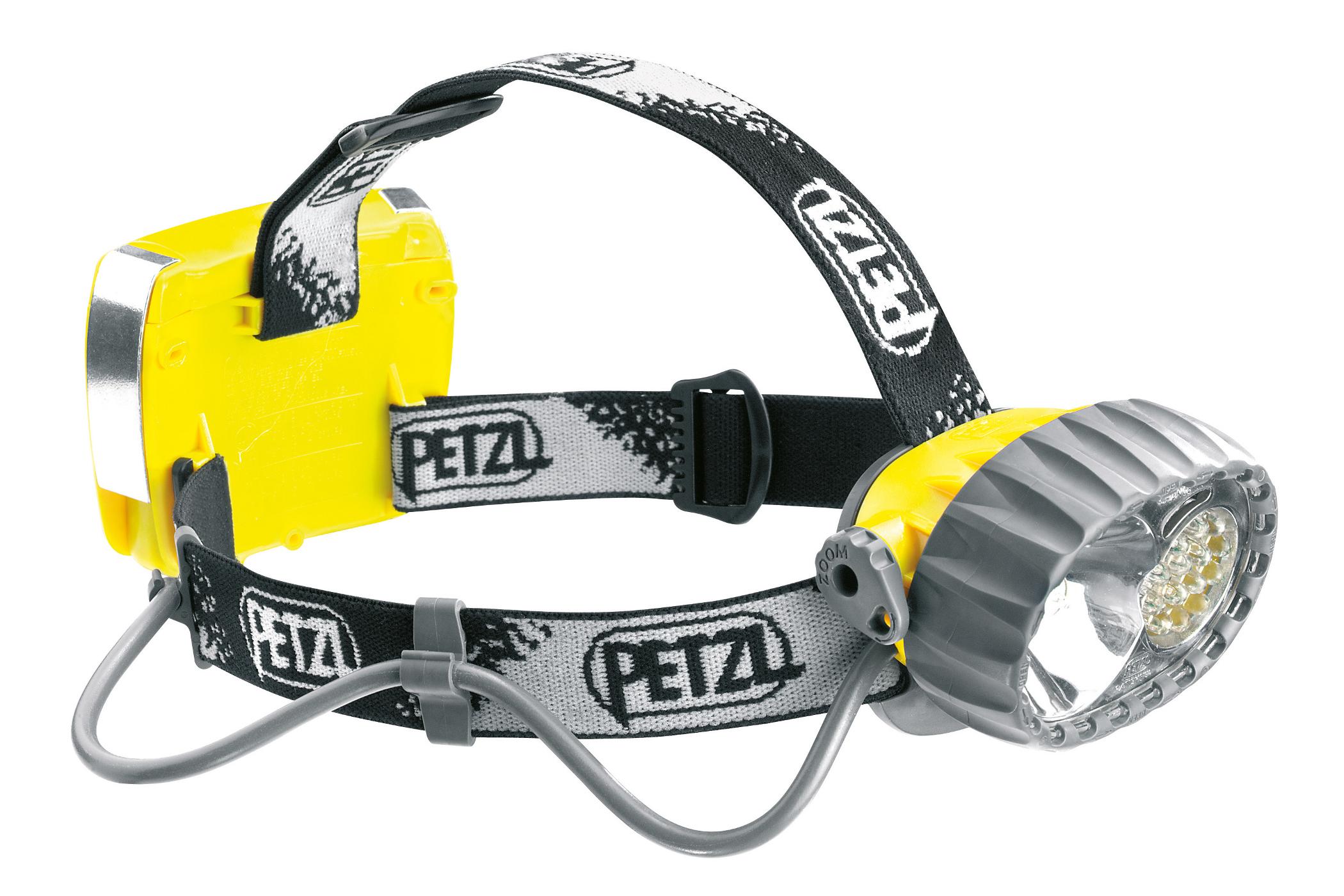 Foto Linterna de frente Petzl Duo LED 14, Accu amarillo/negro foto 571582