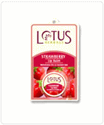 Foto Lotus Herbals Lip Balm - Rehydrates Dry and Cracked Lips - Strawberry foto 322194