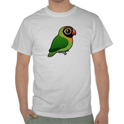 Foto Lovebird Negro-cheeked Camisetas foto 334451