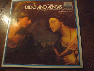 Foto Lp Clasica Dido And Aeneas Charles Mackerras Archiv 1981 Spain Ex/ex Vinyl foto 631190