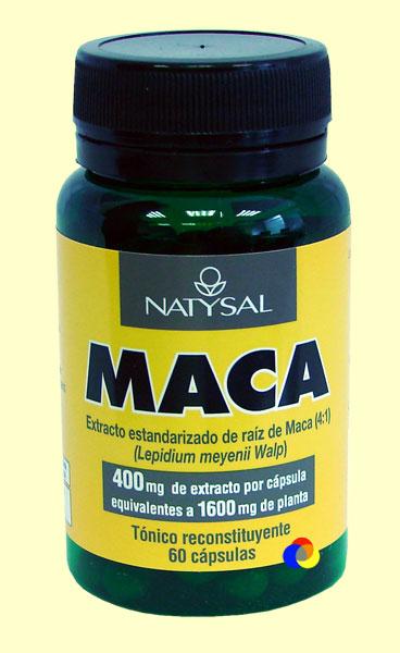 Foto Maca 400 mg Extracto - Natysal - 60 cápsulas foto 159207