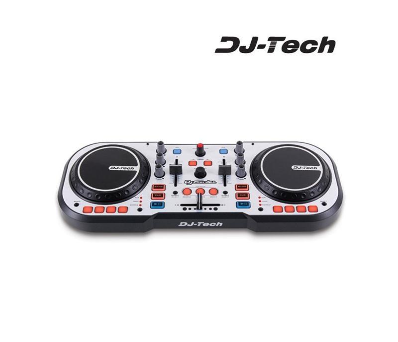 Foto Mesa de mezclas DJ TECH Dj For All USB + Auriculares foto 64947