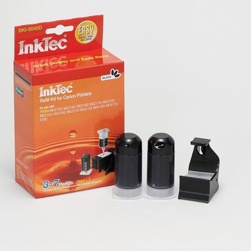 Foto Mini Kit de recarga InkTec cartuchos Canon PG-540 540xl NEGRO 20ml x 2 foto 328368